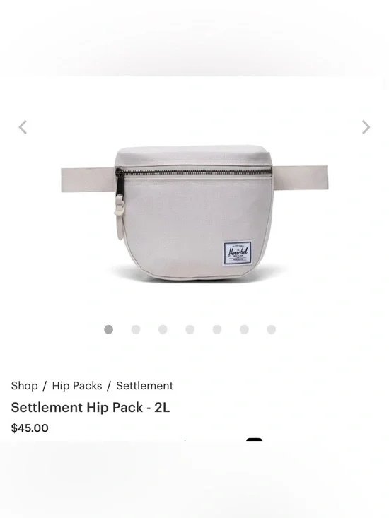 Herschel Supply Company Settlement Hip Pack - Light Cream - Picture 1 of 5